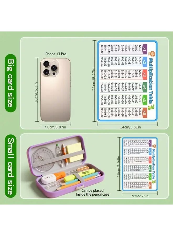 بطاقات تعليمية للقسمة - ممارسة الرياضيات لجداول الجمع والطرح والضرب - Image 3