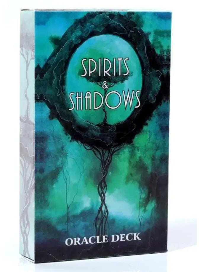 NIBEMINENT 1 deck of Tarot cards, spiritual shadow, Oracle cards, unknown spirit cards, mysterious divination game, family gathering board game - Image 1