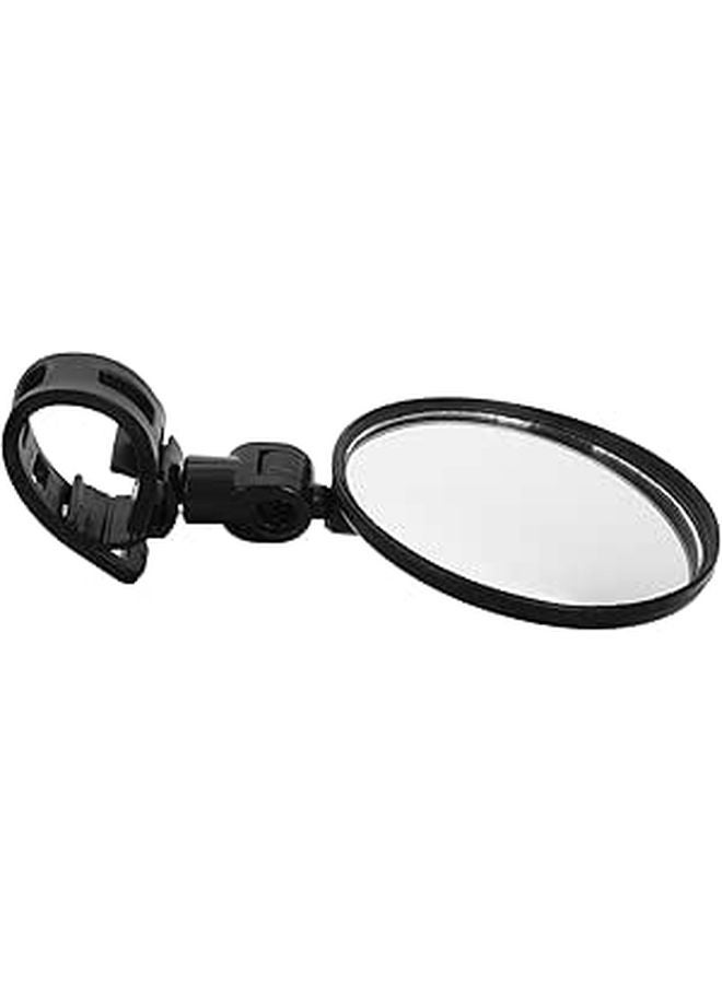 8cm Convex Lens Bicycle Rearview Mirror Handlebar Mount for Electric Scooter Safety Cycling Accessories - Image 1