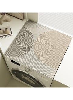 EBMINI Washing Machine Cover Pad Absorbent And Anti Slip Pad Household Use 