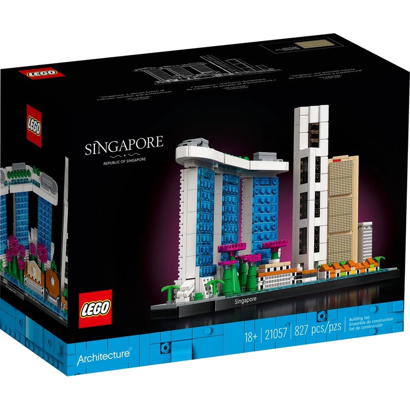 LEGO - Architecture Singapore 827 Pieces - 21057 - Image 1