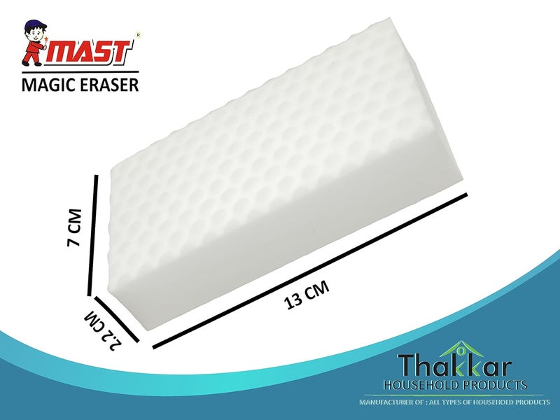 مزيل بقع ملامين ماست ممحاة سحرية عبوة من 3 أدوات تنظيف ممحاة سحرية للأحذية ممحاة سحرية للكمبيوتر المحمول أبيض قياسي - Image 2