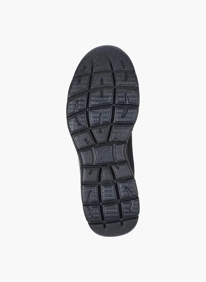 SKECHERS Men's Mesh Sports Shoes With Lace-Up Closure - Summits