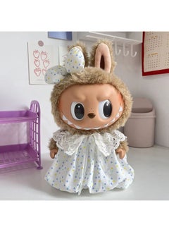 LABUBU 38cm Plush Rubber Doll Clothes for LaBuBu 