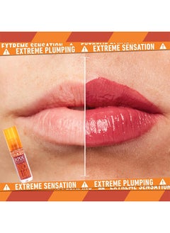 XNX Duck Plump Lip Plumping Lacquer, Fat Lip Oil Lip Glaze, Glitter Shine Primer Lip Clear Plumping Lip Gloss, High Pigment No Sticky Lip Gloss, Lip Plumper Gloss Make Lips Fuller  - Image 3