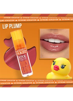 XNX Duck Plump Lip Plumping Lacquer, Fat Lip Oil Lip Glaze, Glitter Shine Primer Lip Clear Plumping Lip Gloss, High Pigment No Sticky Lip Gloss, Lip Plumper Gloss Make Lips Fuller  - Image 2