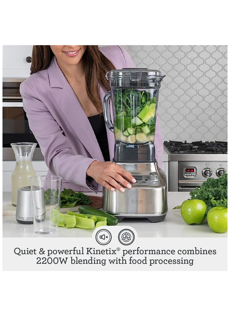 Sage Sage - The Super Q - 2400w 2L Commercial Grade Quite Blender with 5 One Touch Programs and 12 Speed Settings - UAE Version, 2 Year Manufacturer Warranty  - Image 2