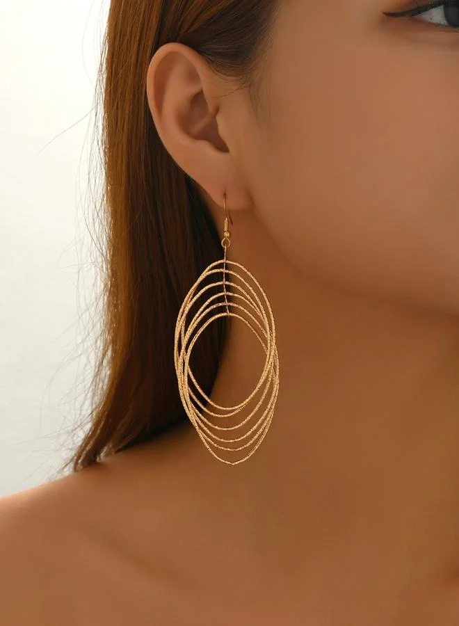 Take Two Women's Metal Dangle Earrings