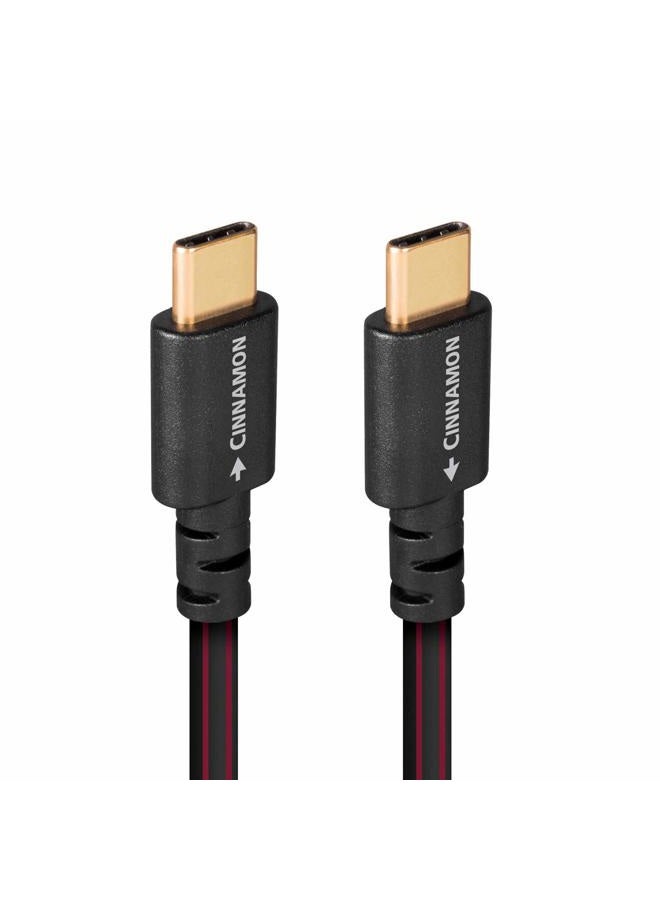 AudioQuest 1.5 م كابل صوت عالي الدقة USB-C > C من قرفة - Image 1
