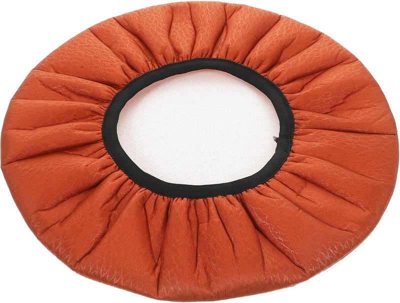 GALPADA Stool Cover Elastic Stretchable Bar Stool Seat Cushion Slipcover Brown Fabric Diameter 30cm with 10cm Edge Suitable for Dining and Home Use - Image 1