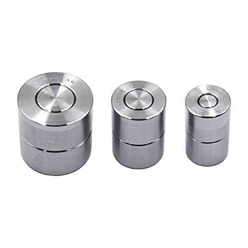 LOSTAR 3 Piece Dimple Die Set Metal Fabrication Tools 1/2" / 3/4" / 1" - Image 2