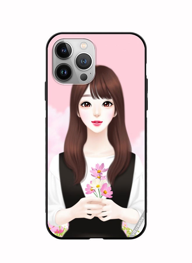 VR CREATIVE Protective Case Cover For Apple iPhone 11 Pro Max Cute Anime Girl Design Multicolour - Image 1
