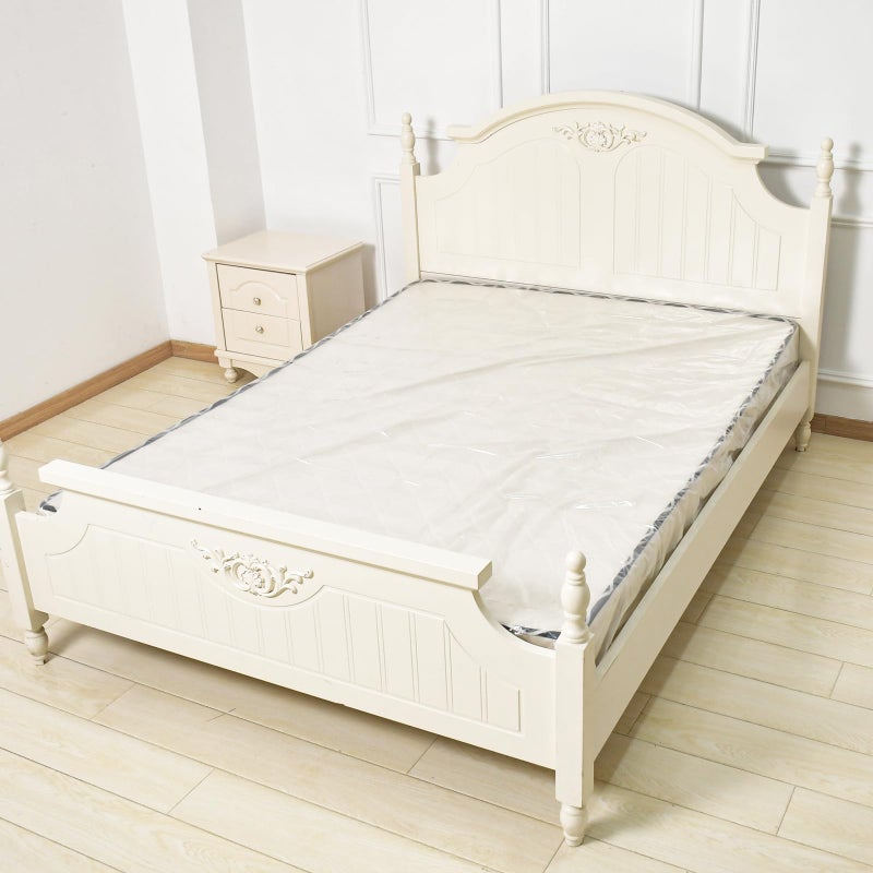 KINGPLAST Mattress Bags for Moving and Storage, Heavy Duty 2 Pack King/Queen Plastic Mattress Clear Plastic Disposal Mattress Storage Bag,100% Waterproof and dustproof Mattress Cover/Protector - Image 4