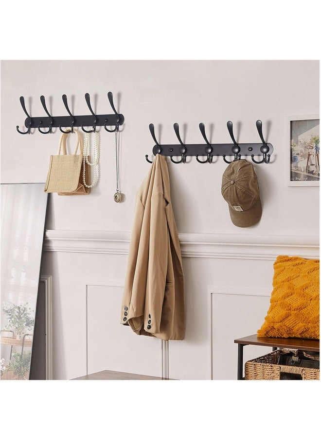 1 Pack Coat Rack Wall Mount, Coat Hooks Wall Mount, Wall Hooks for Hanging, Hat Rack for Wall, Coat Hanger Wall Mount, Towel Hooks for Bathrooms  - Image 5