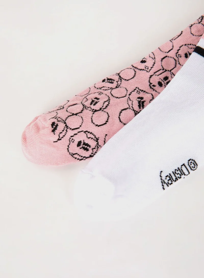 DeFacto Girl Disney Mickey & Minnie 2 Piece Cotton Long So