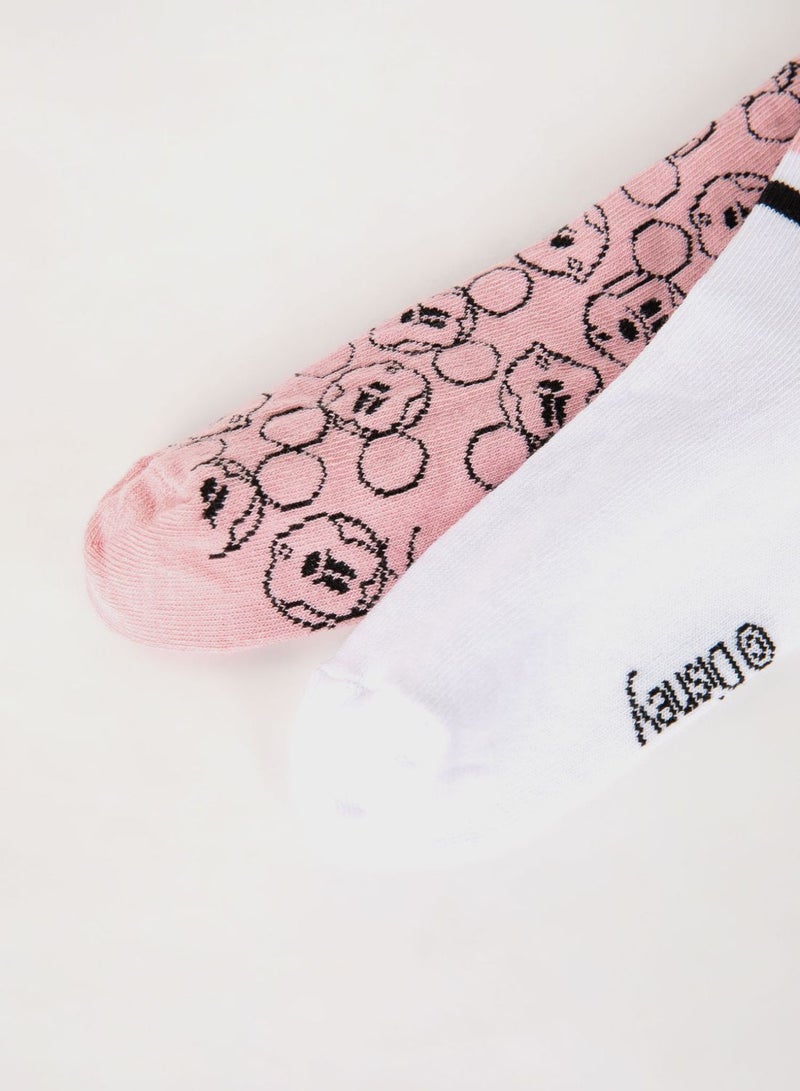 DeFacto Girl Disney Mickey & Minnie 2 Piece Cotton Long So  - Image 3