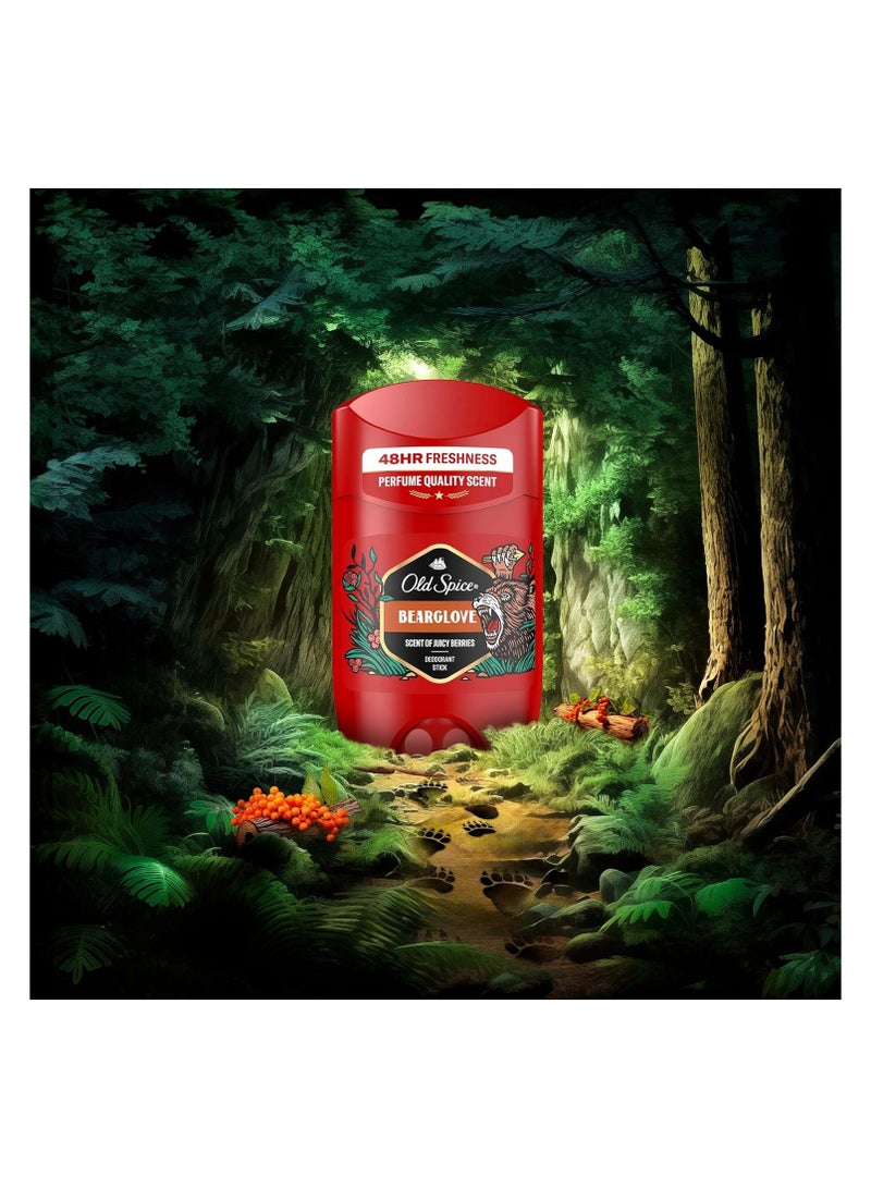 Old Spice Bearglove Deodorant Stick,50 ml  - Image 2