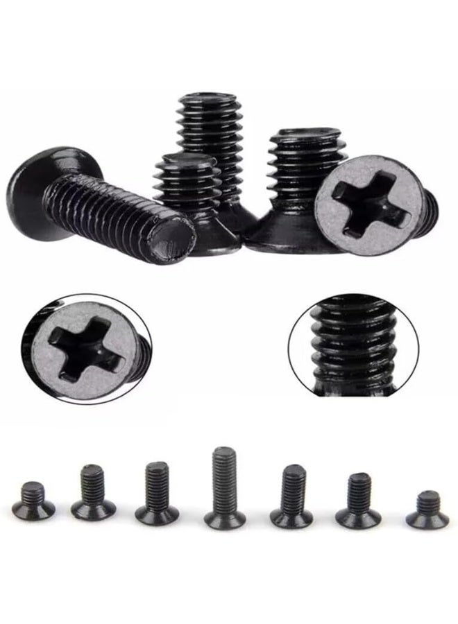 500-Piece M2 M2.5 M3 Phillips Flat Head Screw Set for Laptop Notebook Computer Repair - Small Precision Screws Kit  - Image 5