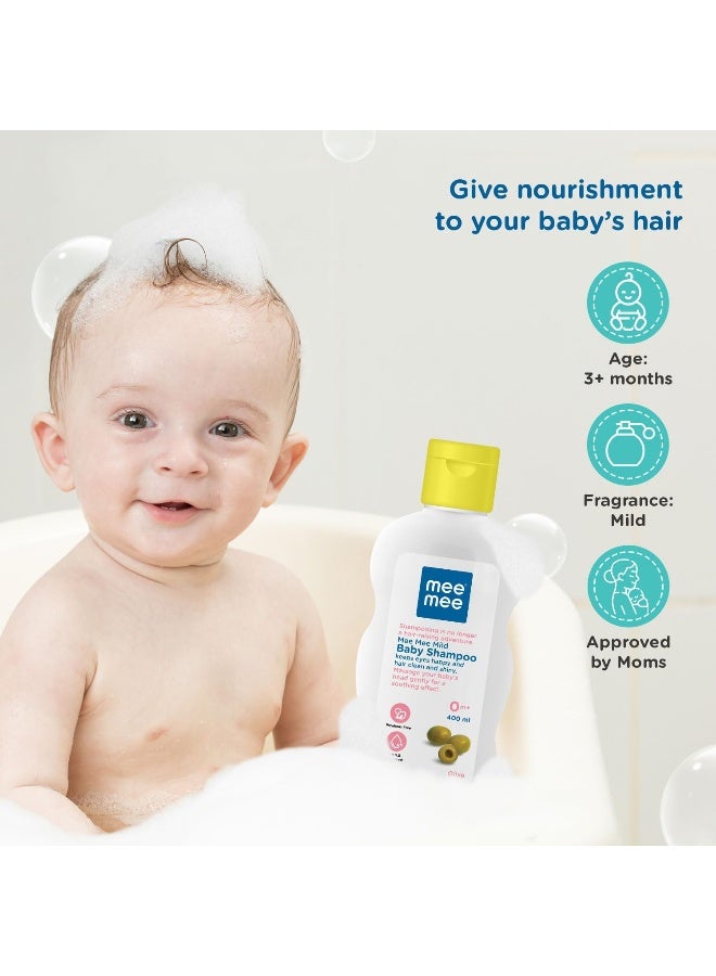 Mee Mee Gentle Baby Bubble Bath and Mild Baby Shampoo, 500ml - Image 3