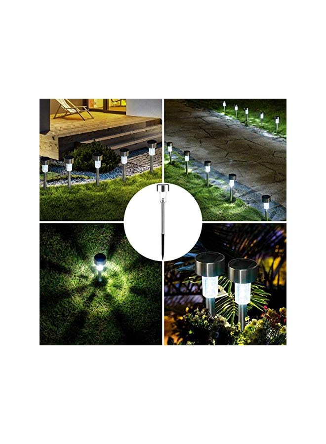 erorex Outdoor Waterproof LED Solar Garden Lights Landscape Stake Lamps - 5 Pieces - Image 4