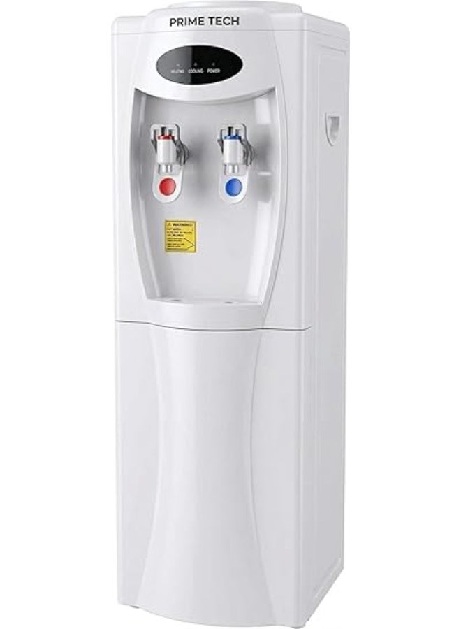 PRIME TECH Water dispenser PT-33 Free Standing Hot and Cold, 2 Taps, White - Image 1