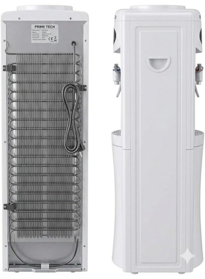 PRIME TECH Water dispenser PT-33 Free Standing Hot and Cold, 2 Taps, White - Image 2
