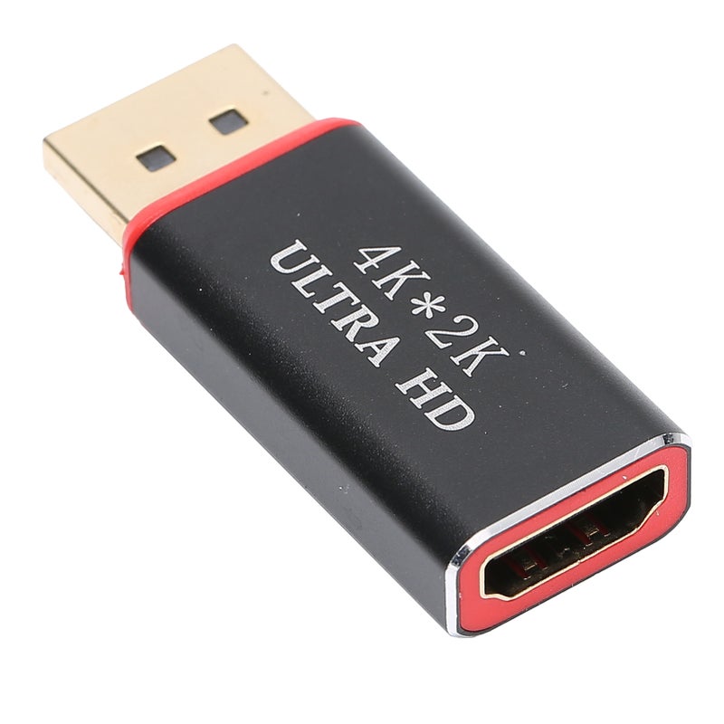 4K DP Male to HD Multimedia Interface 1.4V Female Adapter Gold Plated Converter Black - Image 5