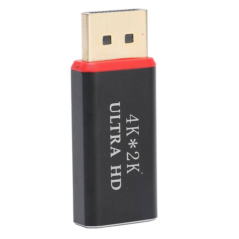 4K DP Male to HD Multimedia Interface 1.4V Female Adapter Gold Plated Converter Black - Image 2