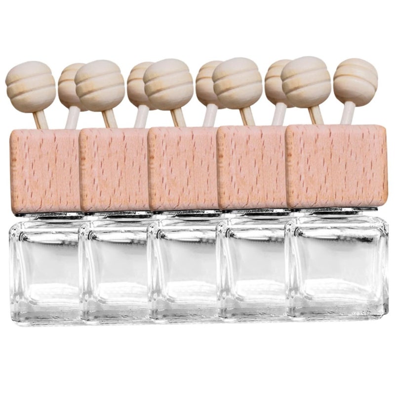 5Pcs Car Perfume Bottles Desktop Diffusers For Home And Office Fragrance - Image 2