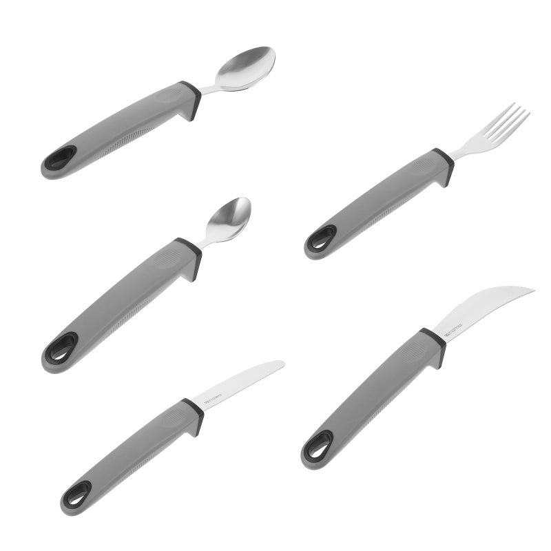 10 pcs Utensils Stainless Steel Silverware Set Weighted Knives Fork and Spoons - Image 5