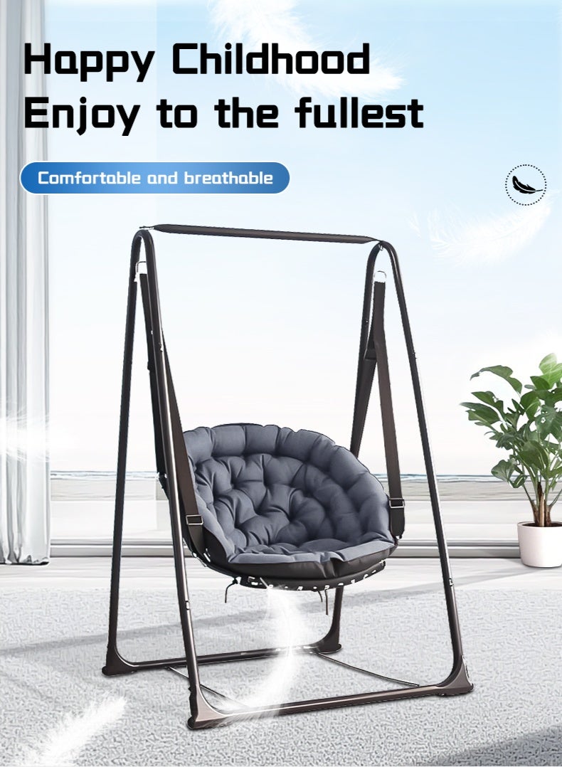 Hammock Chair Indoor Outdoor Swing Hanging Chair Baby Rocking Chair Adult Hammock Outdoor Cradle Rocking Chair Swing Seat