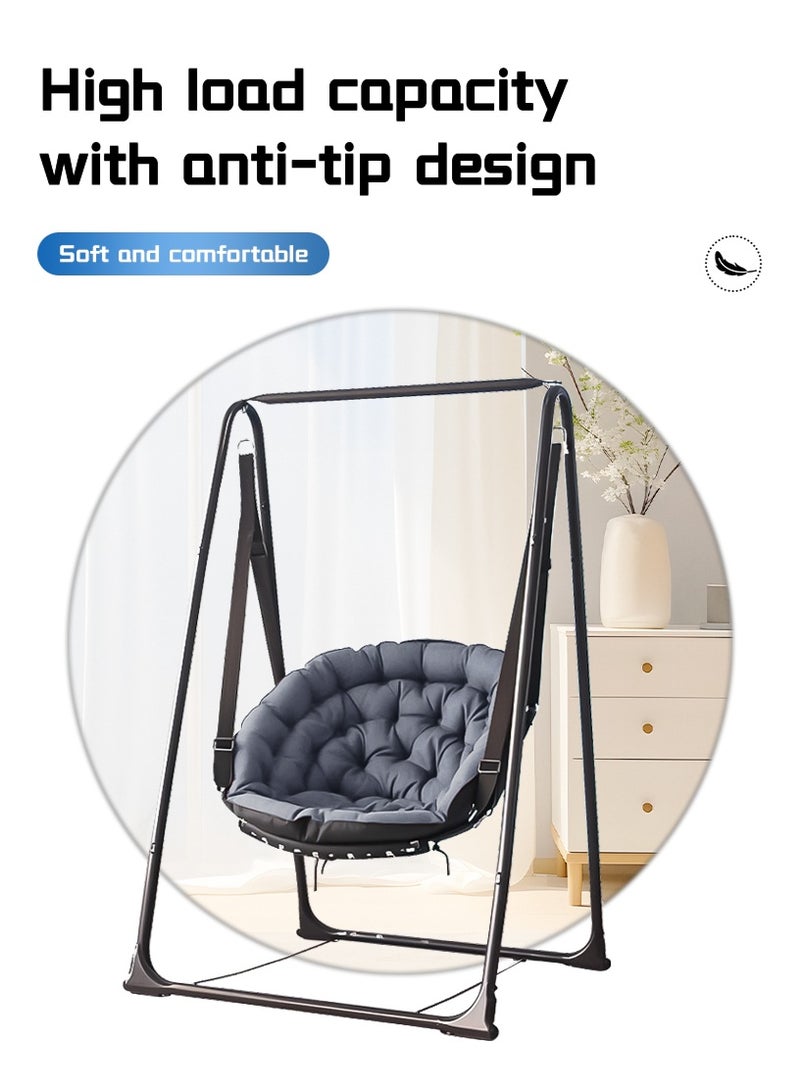 Hammock Chair Indoor Outdoor Swing Hanging Chair Baby Rocking Chair Adult Hammock Outdoor Cradle Rocking Chair Swing Seat
