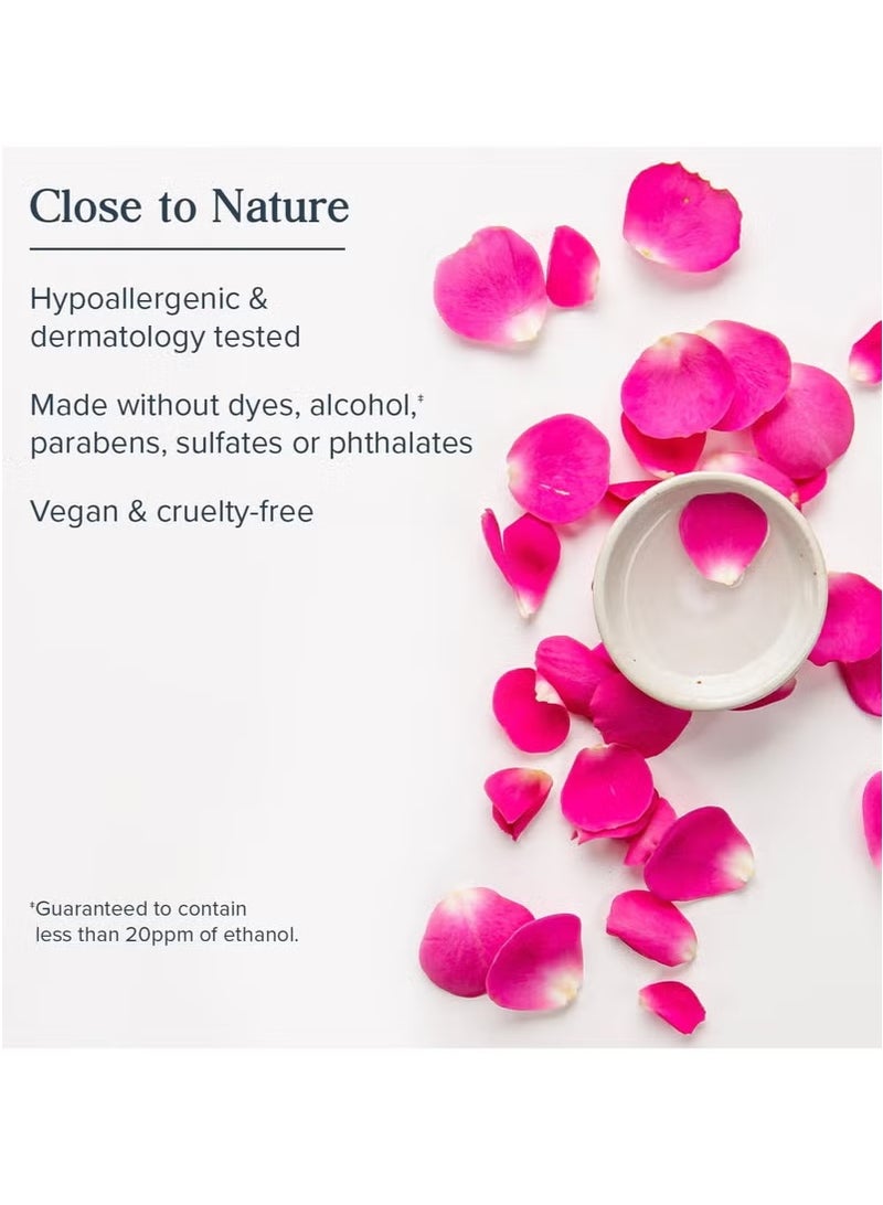 هيرتدج ستور ماء الورد والجلسرين، رذاذ مرطب للوجه للعناية بالبشرة الجافة والمختلطة، بخاخ ماء الورد للوجه مع الجلسرين النباتي، مصنوع بدون صبغات أو كحول، نباتي، 8 أونصة - Image 3