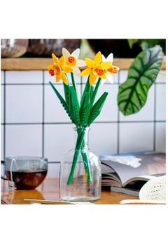 LEGO Daffodils Building Playset 40747 Building Blocks Toy Set; Flowers Botanical Collection  - Image 5