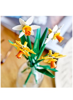 LEGO Daffodils Building Playset 40747 Building Blocks Toy Set; Flowers Botanical Collection  - Image 4