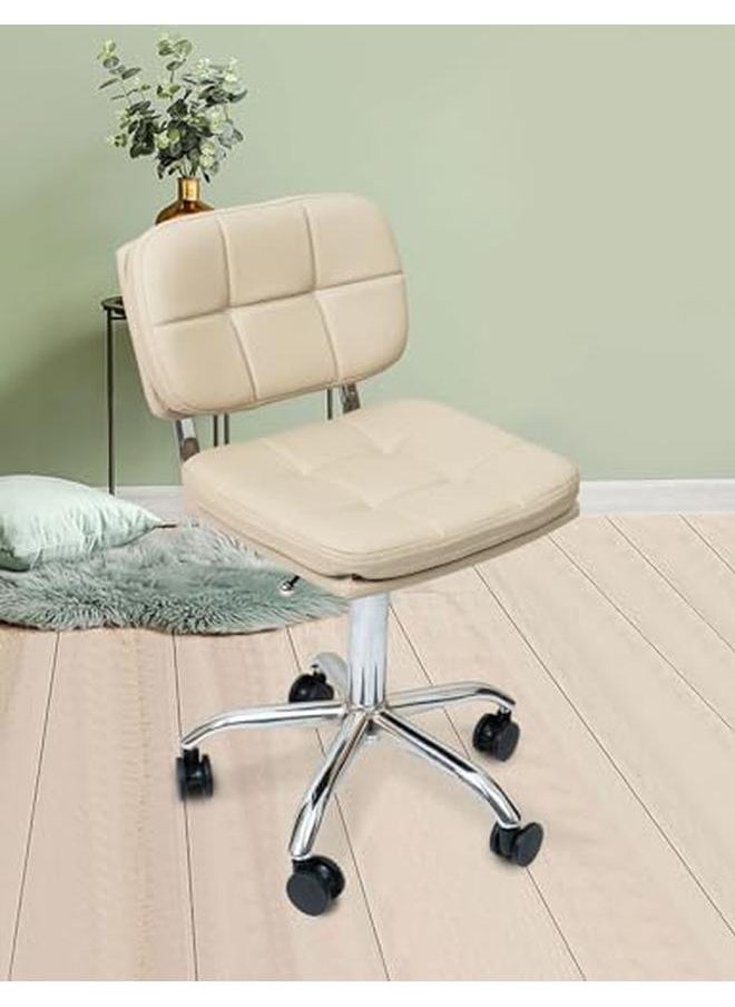 Drafting Chair Adjustable Tall Shop Stool Rolling Chair With Backrest For Salon Computer Studio Workshop Classroom Counter Home Office Rice White - pzsku/Z433854E72D134BBD6AB3Z/45/_/1722501008/90751af2-dfbd-4b3a-b9e0-1cb4c48ceeea