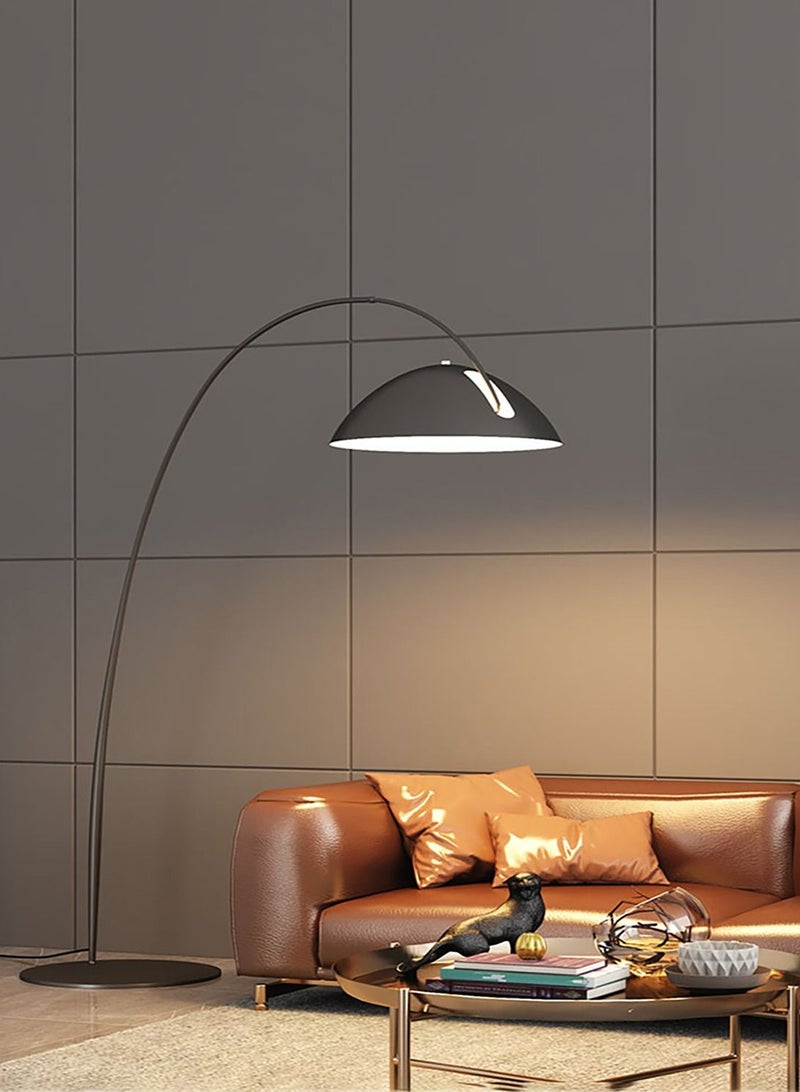 Merry Moments Floor Lamp Standing Lamp Sofa Lamp for Home Hotel Office Living Room Bedroom Lighting Decoration Vertical Lamp with Marble Base Three Colour Adjustable E27 Bulb 12W H178xW30xL110cm  - Image 2