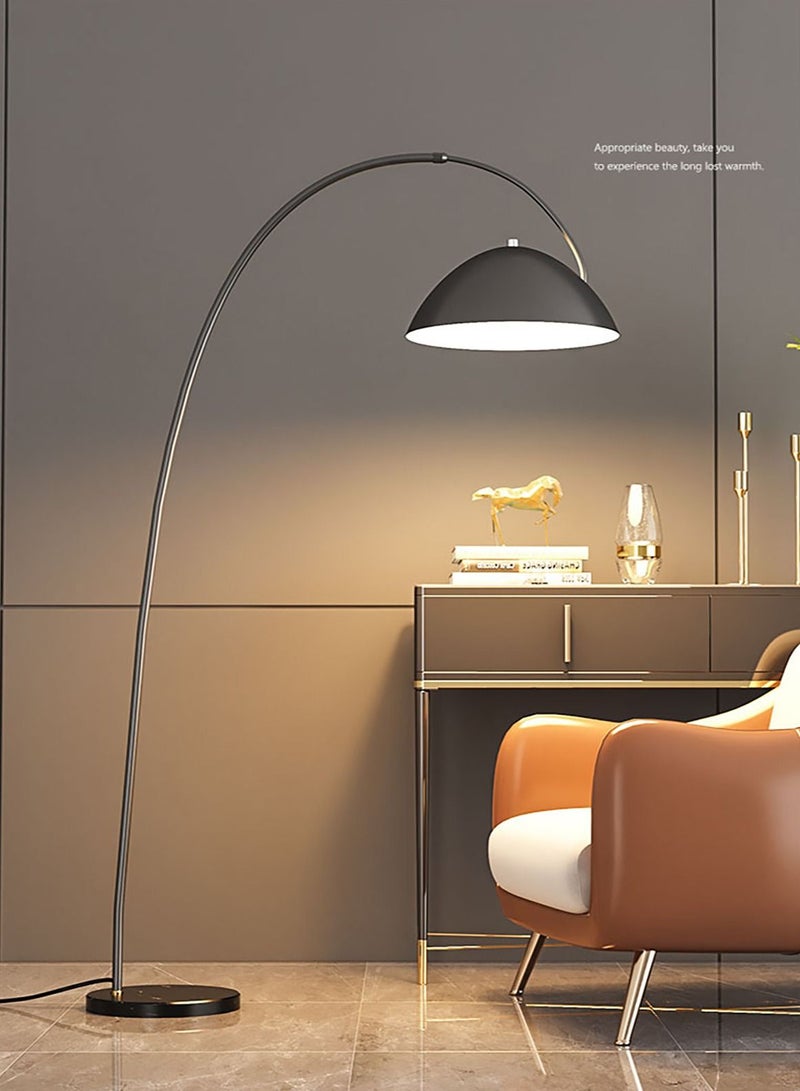 Merry Moments Floor Lamp Standing Lamp Sofa Lamp for Home Hotel Office Living Room Bedroom Lighting Decoration Vertical Lamp with Marble Base Three Colour Adjustable E27 Bulb 12W H178xW30xL110cm  - Image 1