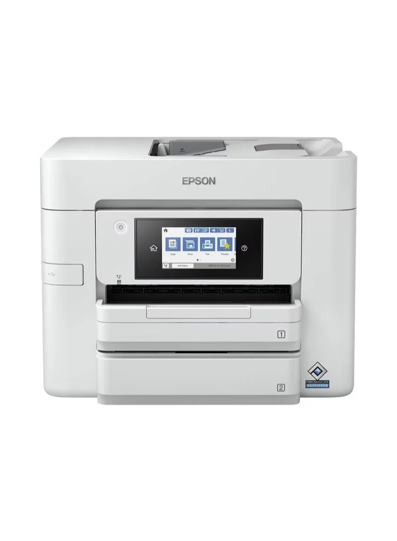 EPSON WorkForce Pro WF-C4810 Color Inkjet Multi-Function Printer - White - Image 1