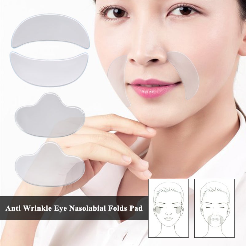 Anti Wrinkle Eye Face Pad Reusable Medical Grade Silicone Invisible Nasolabial Folds Anti-aging Mask Face Wrinkle - Image 5
