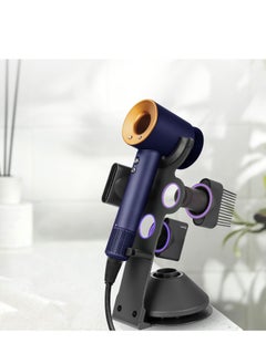 Y&D Hair Dryer Holder for Dyson Supersonic Magnetic Stand with Power Plug Cable Organizer Bracket Bathroom  - Image 5