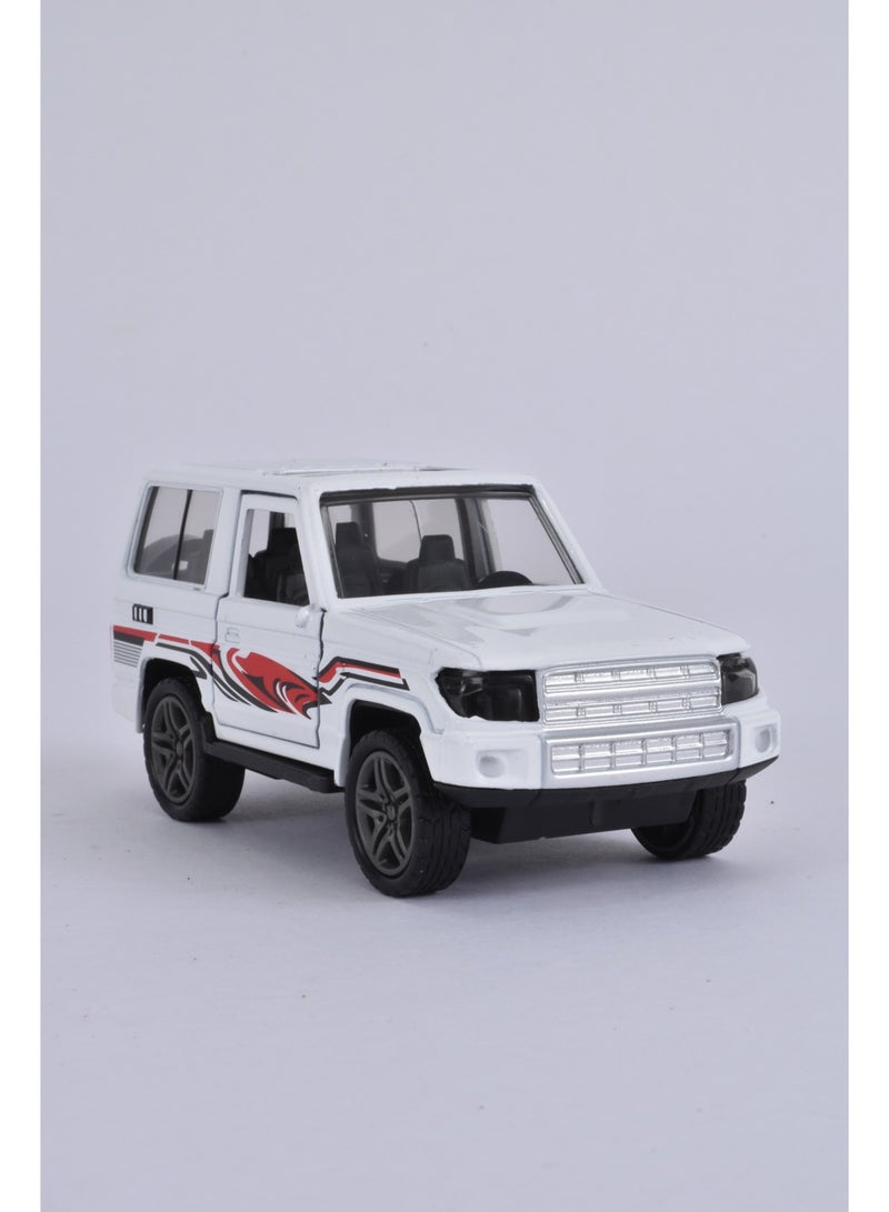 تيان دو مجسم سيارة قابلة للسحب للخلف (ابيض) - Image 3