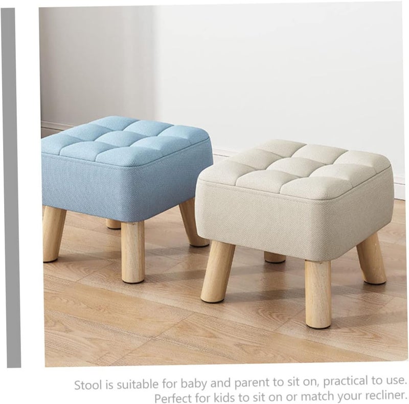 DECHOUS White Stool Boys and Girls Step Stool for Boy Girl Bathroom Footstool Detachable Seat - Image 4