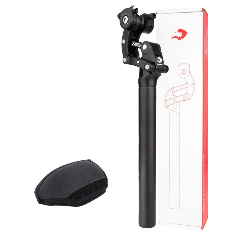 Safort Suspension Seatpost 272286300304309316339mm Seatpost with Shim and Cover