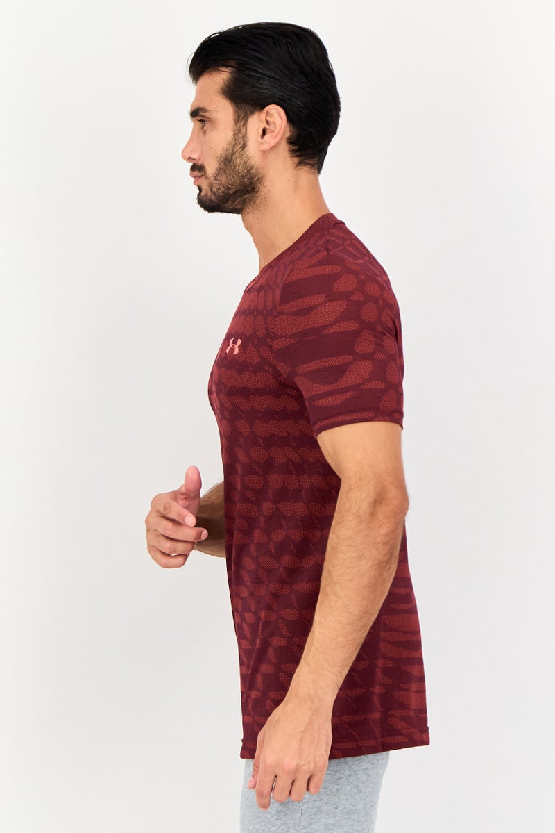 UNDER ARMOUR تي شيرت تدريب قصير الأكمام للرجال، متعدد الألوان - Image 2