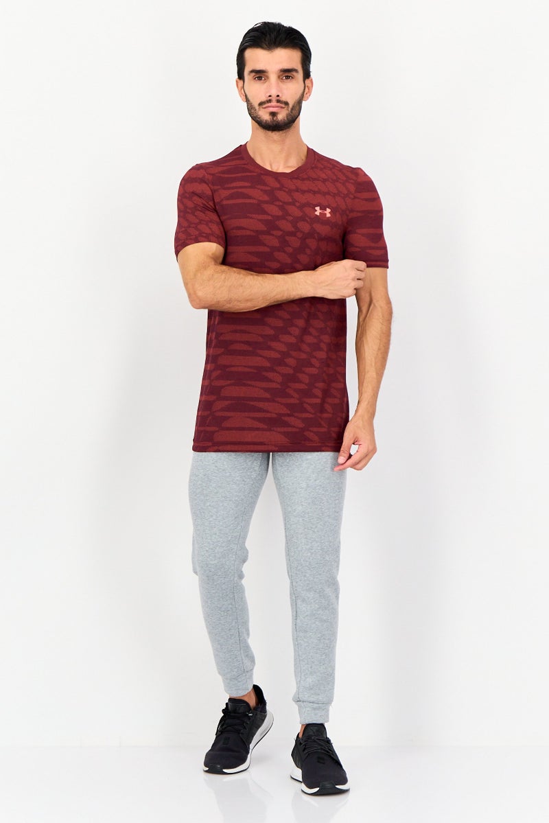 UNDER ARMOUR تي شيرت تدريب قصير الأكمام للرجال، متعدد الألوان - Image 3