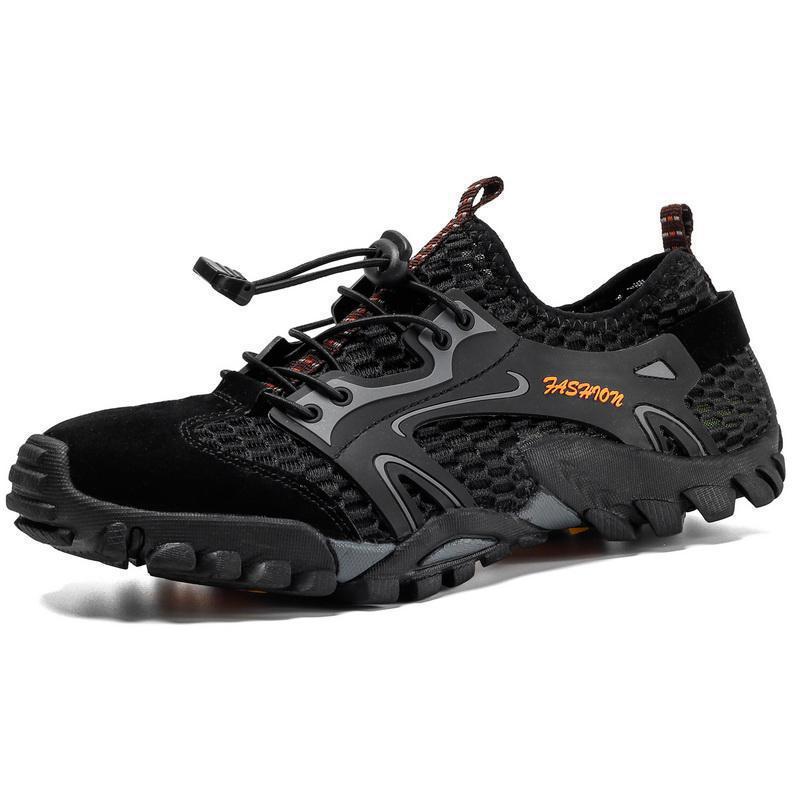 Cross-Border 2020 Summer New Men's Mesh Breathable Outdoor Tracing Shoes Walking Wading Men's Shoes Large Size 9321 - Image 2