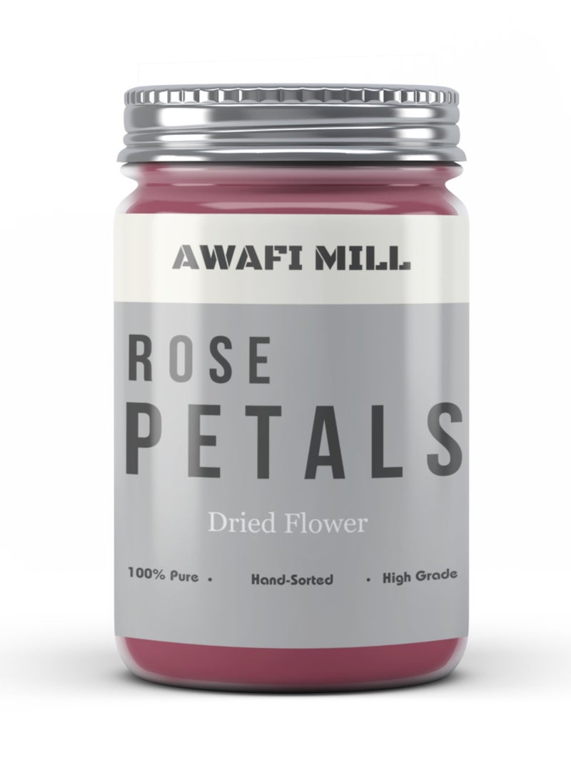 Premium Dried Rose Petals - Aromatic and Handpicked for Culinary and Decorative Use