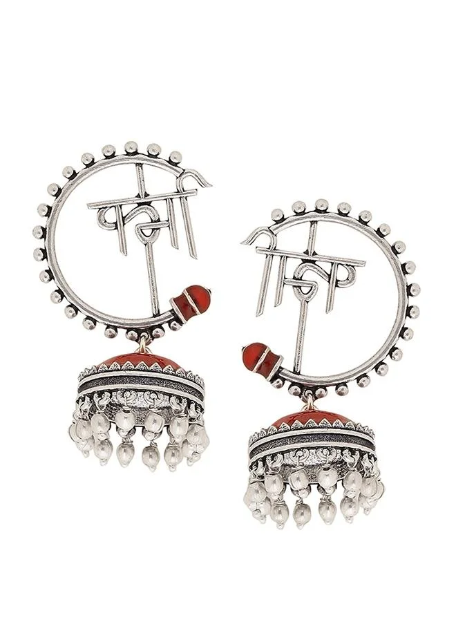 VOYLLA Moksha Semi Circle Earrings