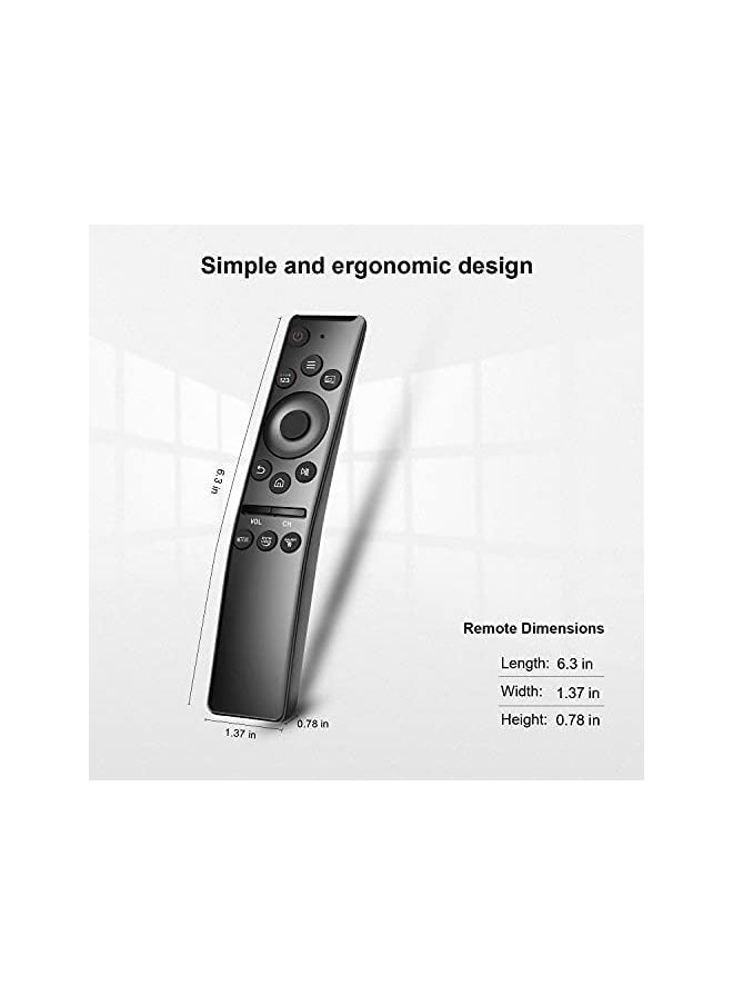 Remote-Control for Samsung Smart-TV, Remote-Replacement of HDTV 4K UHD Curved QLED and More TVs, with Netflix Prime-Video Buttons